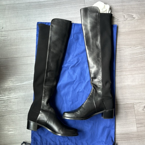 STUART WEITZMAN 5050 BOOTS SIZE 8 - Picture 4 of 7